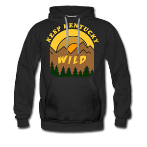 Keep Kentucky Wild Premium Hoodie - black