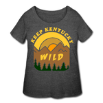 Keep Kentucky Wild Women's Plus Size Premium T-Shirt - deep heather