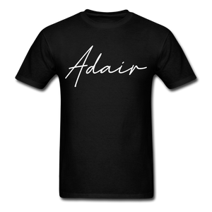 Adair County Cursive T-Shirt - black