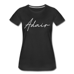 Adair County Cursive Women's T-Shirt - black