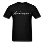 Anderson County Cursive T-Shirt - black