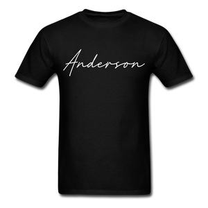 Anderson County Cursive T-Shirt - black