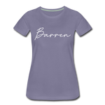 Barren County Cursive Women's T-Shirt - washed violet