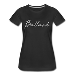 Ballard County Cursive Women's T-Shirt - black