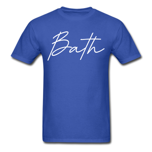 Bath County Cursive T-Shirt - royal blue