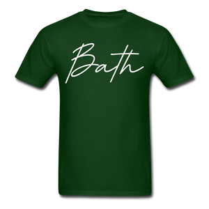 Bath County Cursive T-Shirt - forest green