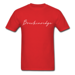 Breckinridge County Cursive T-Shirt - red