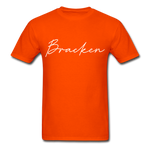 Bracken County Cursive T-Shirt - orange