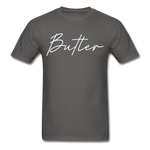 Butler County Cursive T-Shirt - charcoal