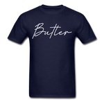 Butler County Cursive T-Shirt - navy