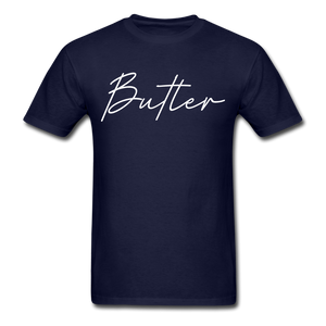 Butler County Cursive T-Shirt - navy