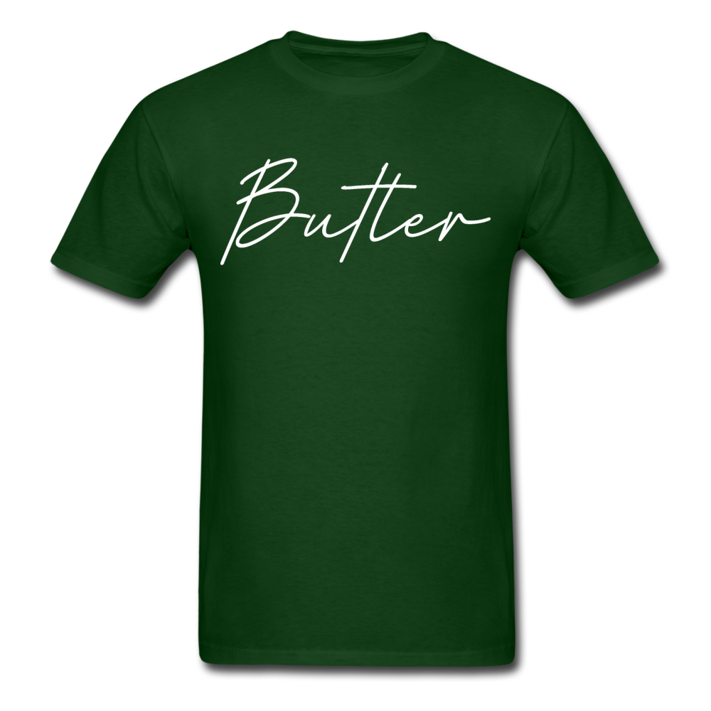 Butler County Cursive T-Shirt - forest green