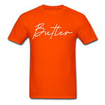 Butler County Cursive T-Shirt - orange