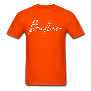 Butler County Cursive T-Shirt - orange