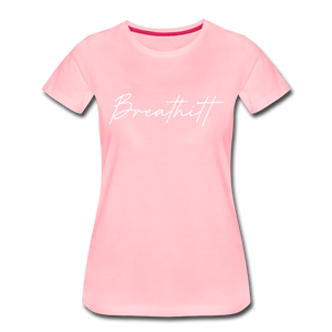 Breathitt County Cursive Women's T-Shirt - pink