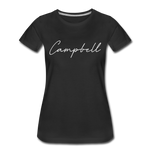 Campbell County Cursive Women's T-Shirt - black