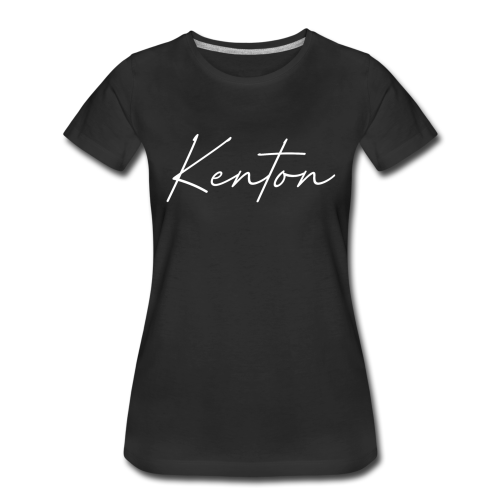 Kenton County Cursive Women's T-Shirt - black