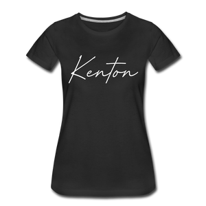 Kenton County Cursive Women's T-Shirt - black