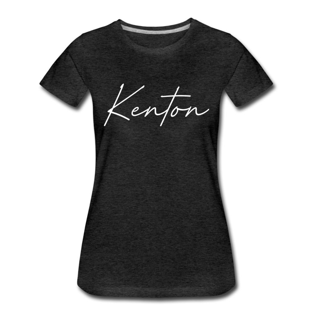 Kenton County Cursive Women's T-Shirt - charcoal gray