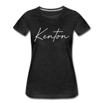 Kenton County Cursive Women's T-Shirt - charcoal gray