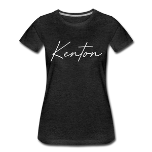 Kenton County Cursive Women's T-Shirt - charcoal gray