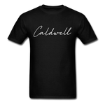 Caldwell County Cursive T-Shirt - black