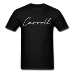 Carroll County Cursive T-Shirt - black