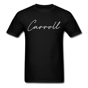 Carroll County Cursive T-Shirt - black