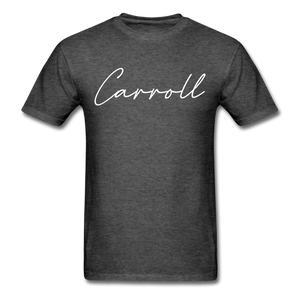 Carroll County Cursive T-Shirt - heather black