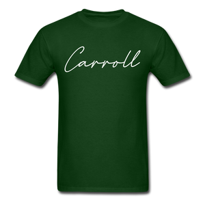 Carroll County Cursive T-Shirt - forest green