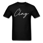 Clay County Cursive T-Shirt - black