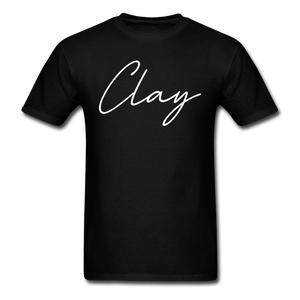 Clay County Cursive T-Shirt - black