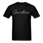 Christian County Cursive T-Shirt - black