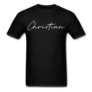 Christian County Cursive T-Shirt - black