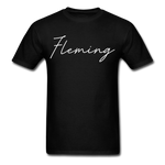 Fleming County Cursive T-Shirt - black