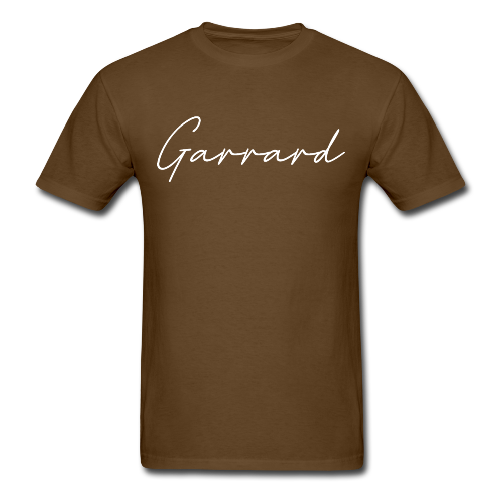 Garrard County Cursive T-Shirt - brown