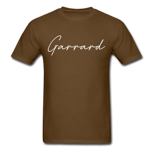 Garrard County Cursive T-Shirt - brown