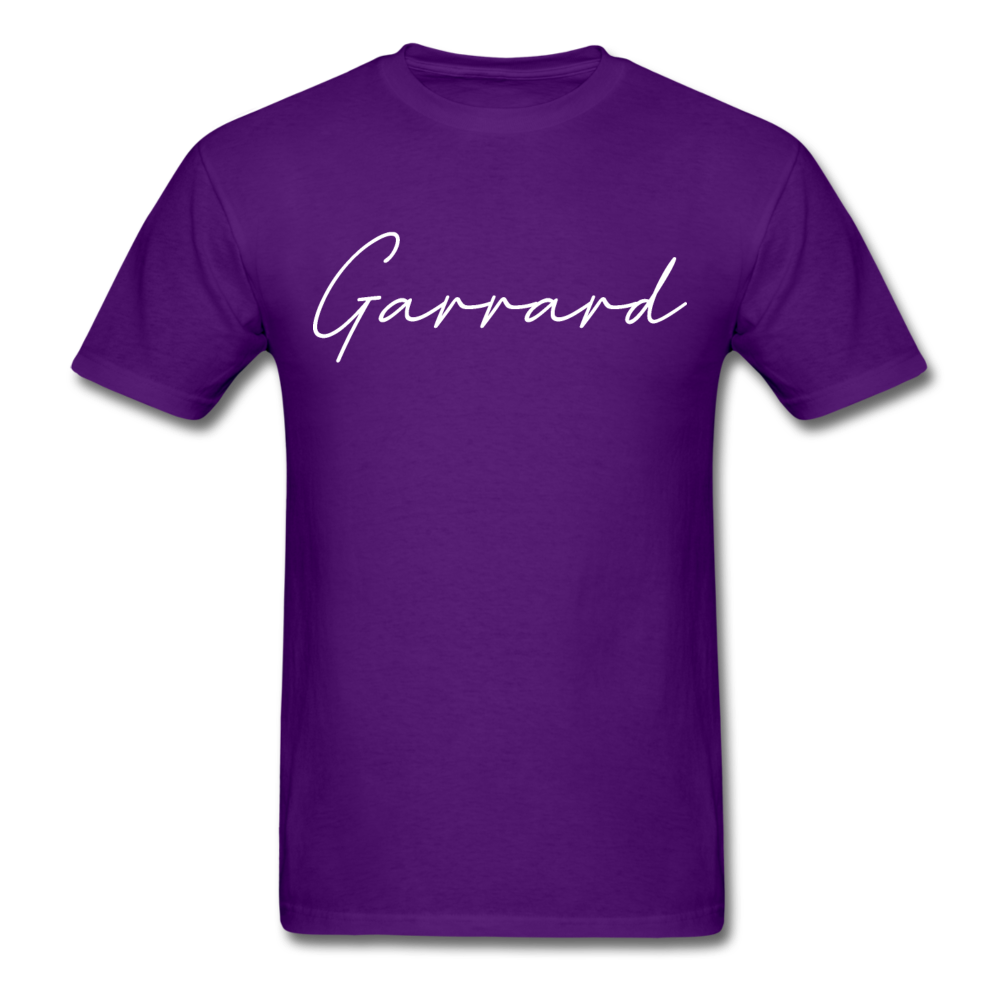 Garrard County Cursive T-Shirt - purple