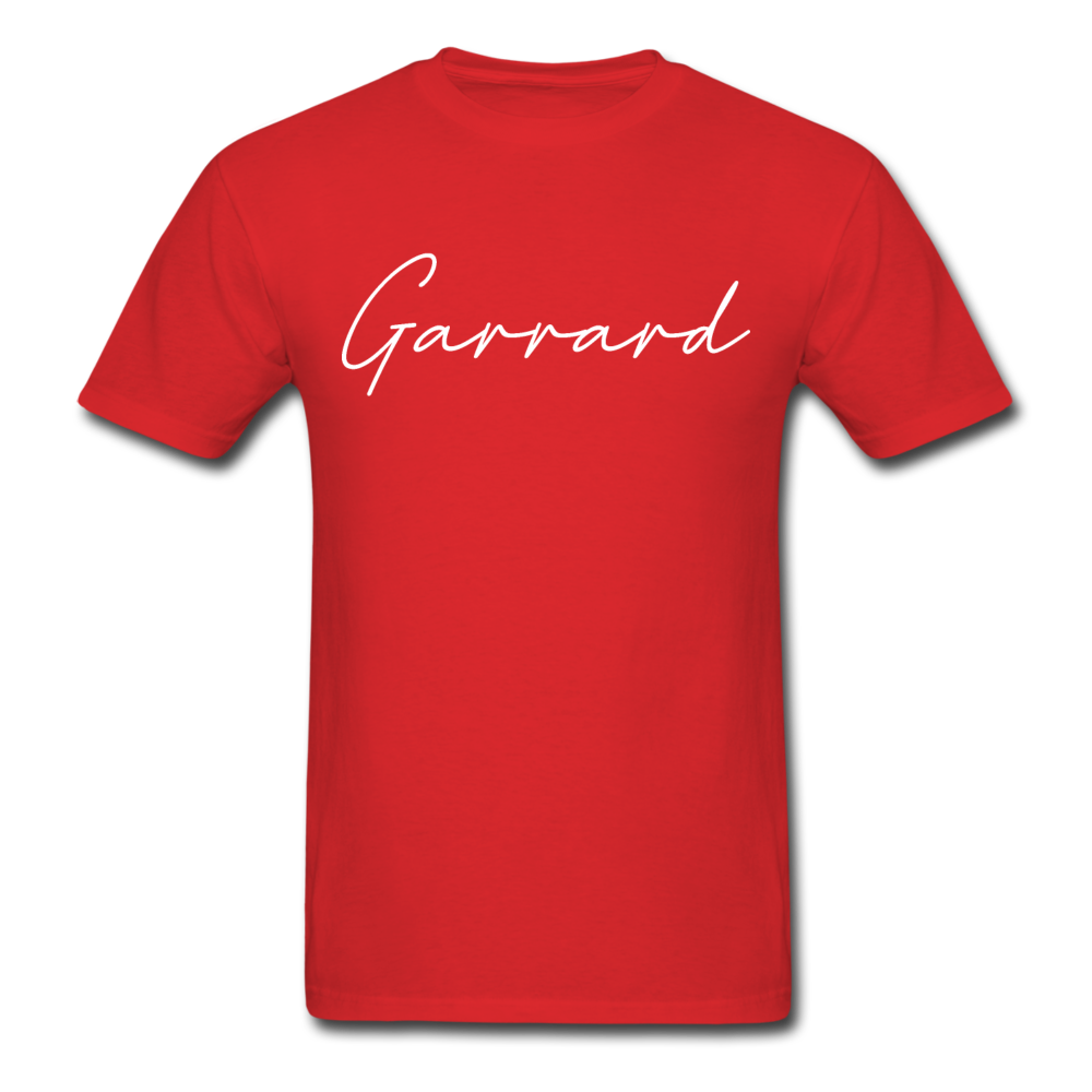 Garrard County Cursive T-Shirt - red