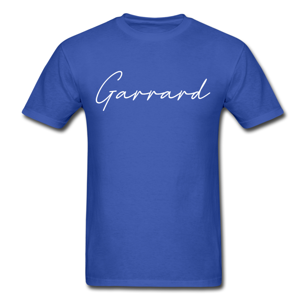 Garrard County Cursive T-Shirt - royal blue