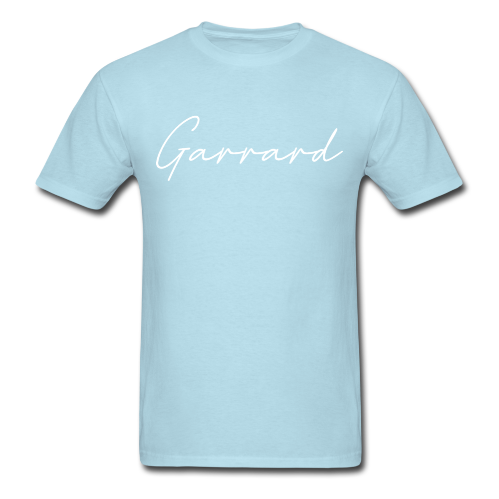 Garrard County Cursive T-Shirt - powder blue