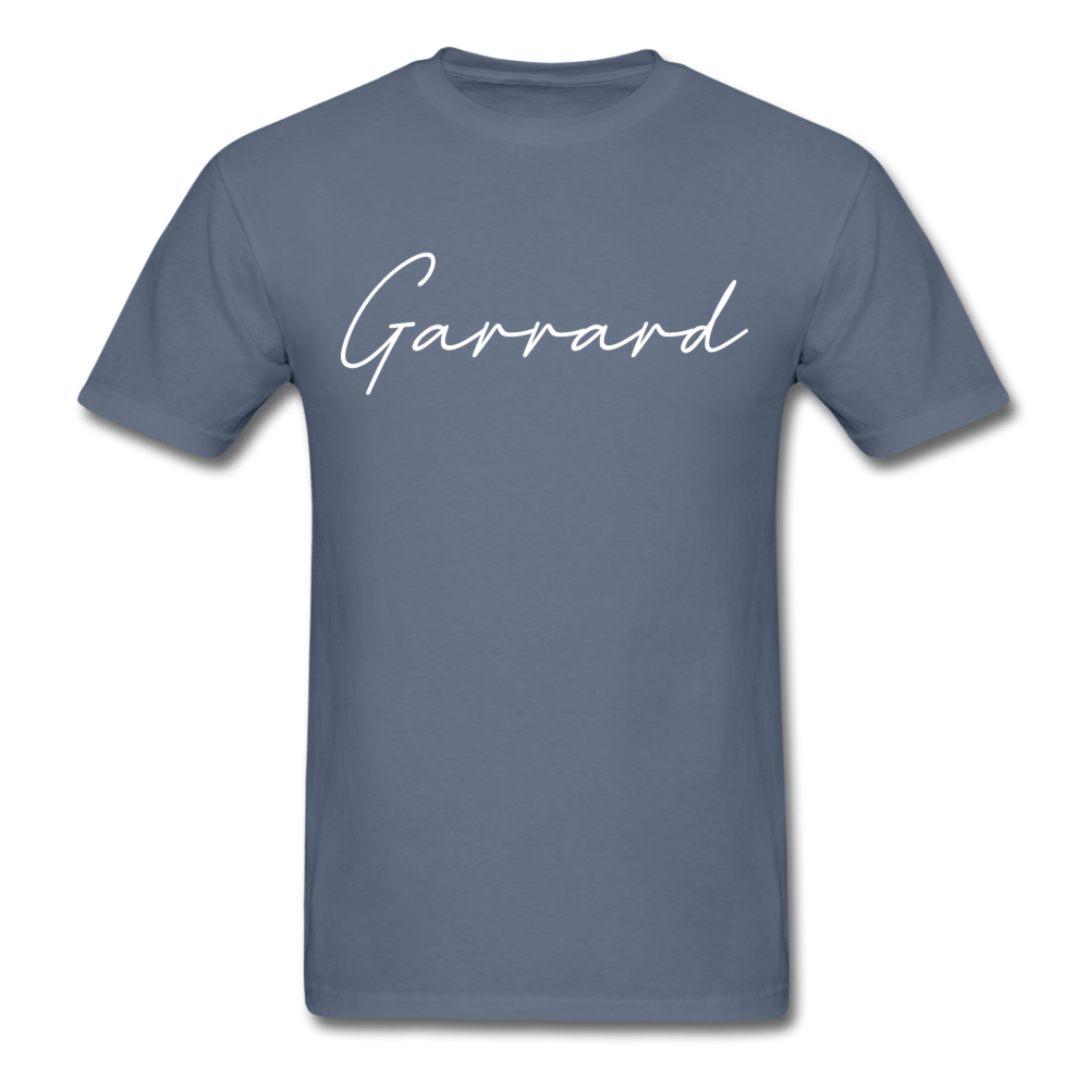 Garrard County Cursive T-Shirt - denim