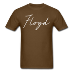 Floyd County Cursive T-Shirt - brown