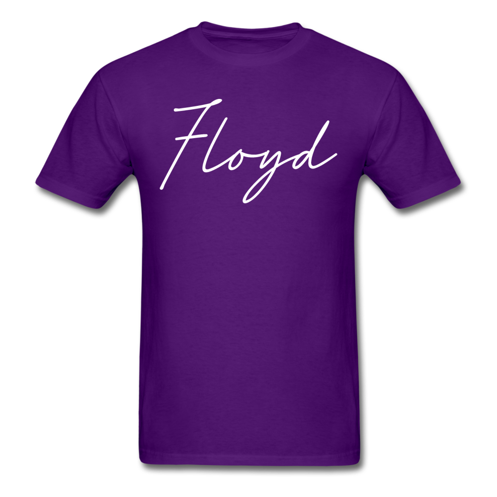 Floyd County Cursive T-Shirt - purple