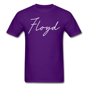 Floyd County Cursive T-Shirt - purple