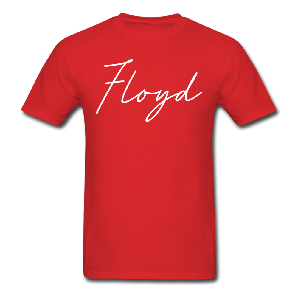 Floyd County Cursive T-Shirt - red