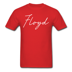 Floyd County Cursive T-Shirt - red