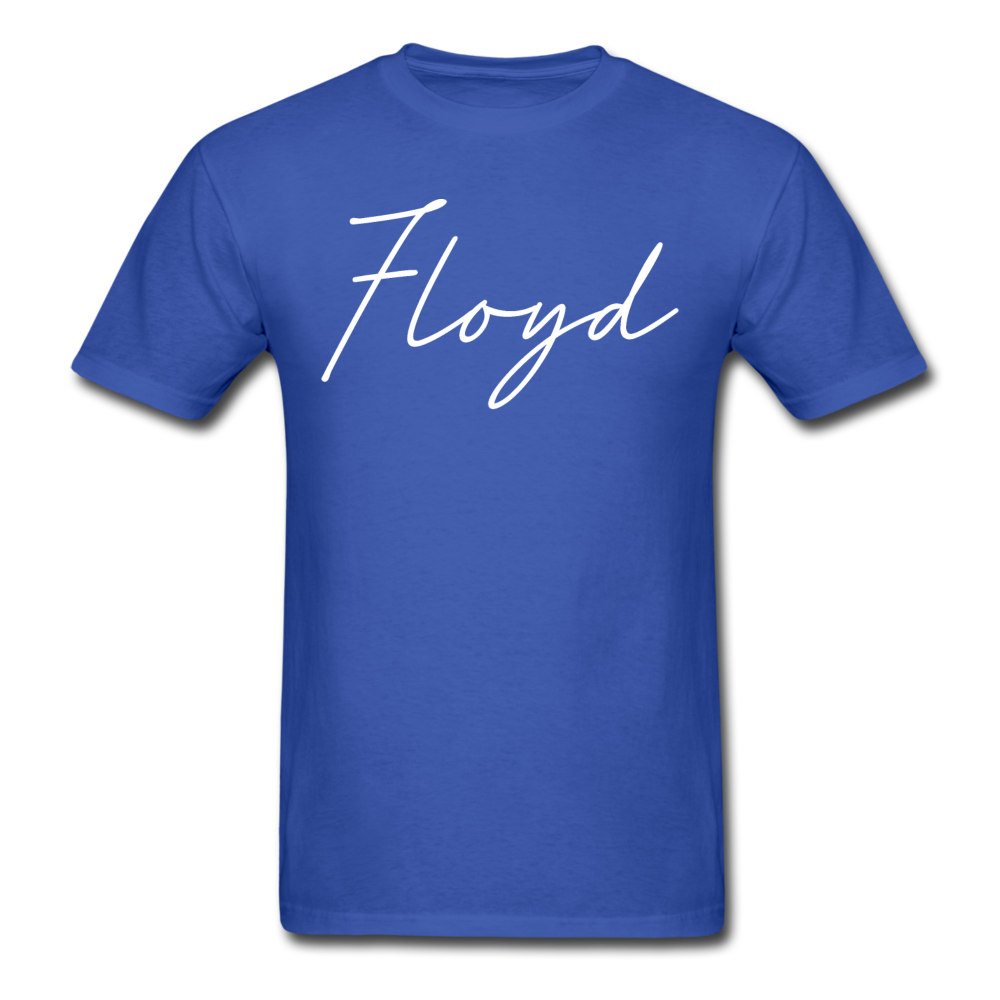 Floyd County Cursive T-Shirt - royal blue