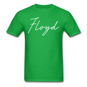 Floyd County Cursive T-Shirt - bright green