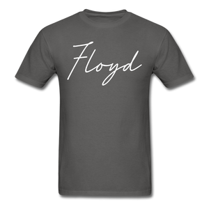 Floyd County Cursive T-Shirt - charcoal